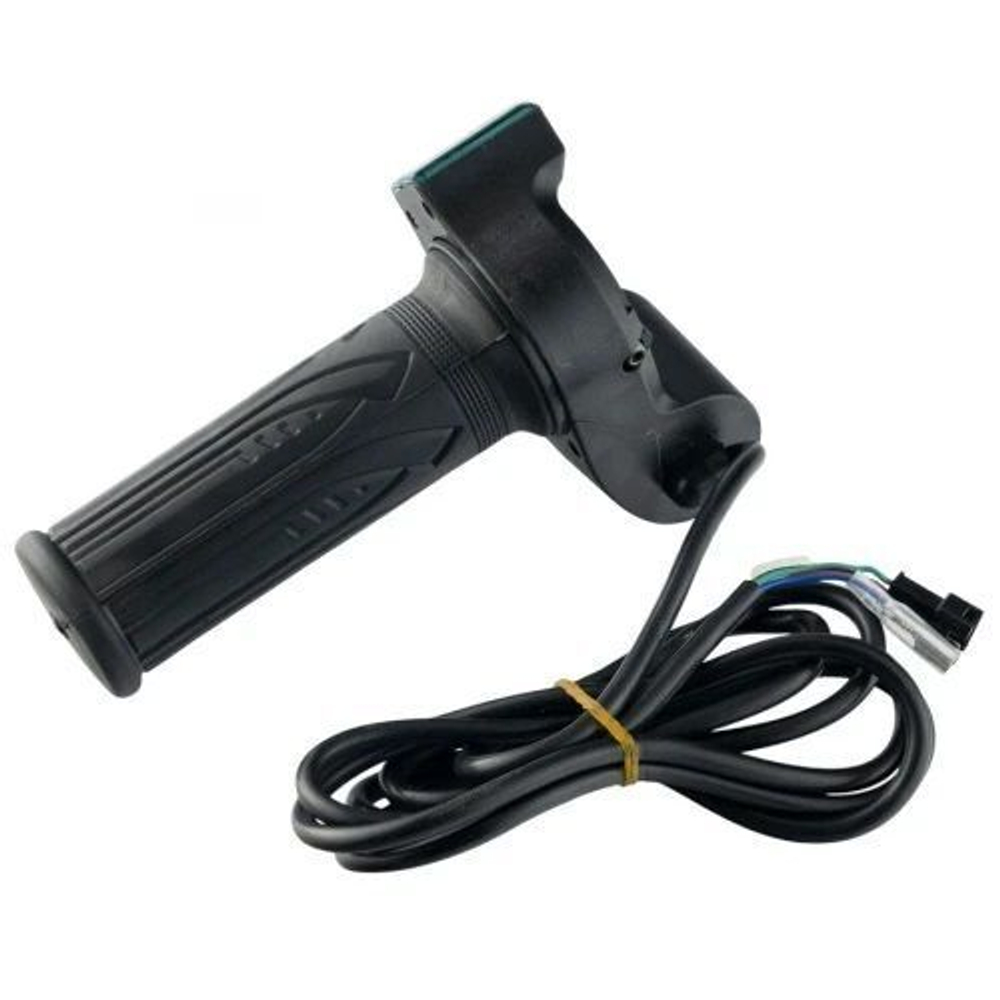Ручка газа с вольтметром и замком зажигания AVS-07 кабель 1,7м
