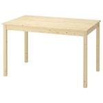 Стол кухонный, 115х75х73, Инго, обеденный, из массива дерева, IKEA