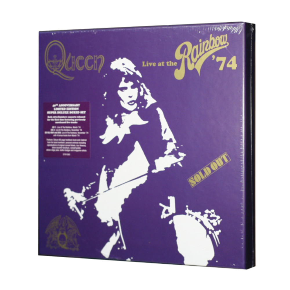 Queen / Live At The Rainbow '74 (Super Deluxe Edition)(2CD+DVD+Blu-ray)