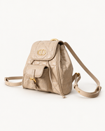 Женский рюкзак Dior Caro — бежевый, 19,5 см