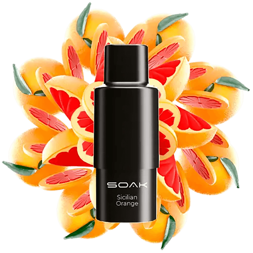 Картридж SOAK Q - Sicilian Orange (Сицилийский Апельсин)