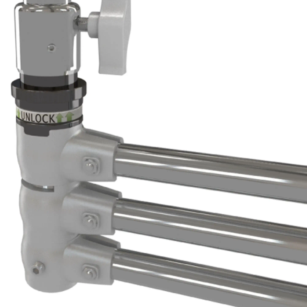 Стойка со штангой KUPO CT-40MKBH MASTER C-STAND TURTLE BASE GRIP ARM