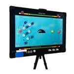 Тактическая магнитная доска для водного поло TURBO MAGNETIC WATER POLO TACTICAL BOARD WITH FOLDING TRIPODв комплекте со штативом