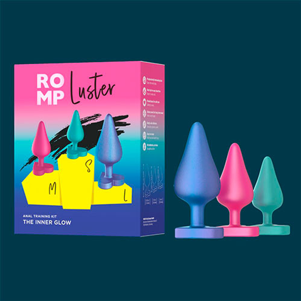 Набор анальных пробок Romp Luster
