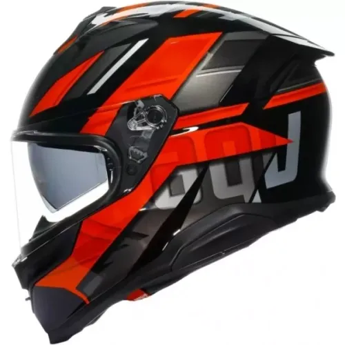 Купить Мотошлем Интеграл AGV K7 Taurax / Черно-красный
