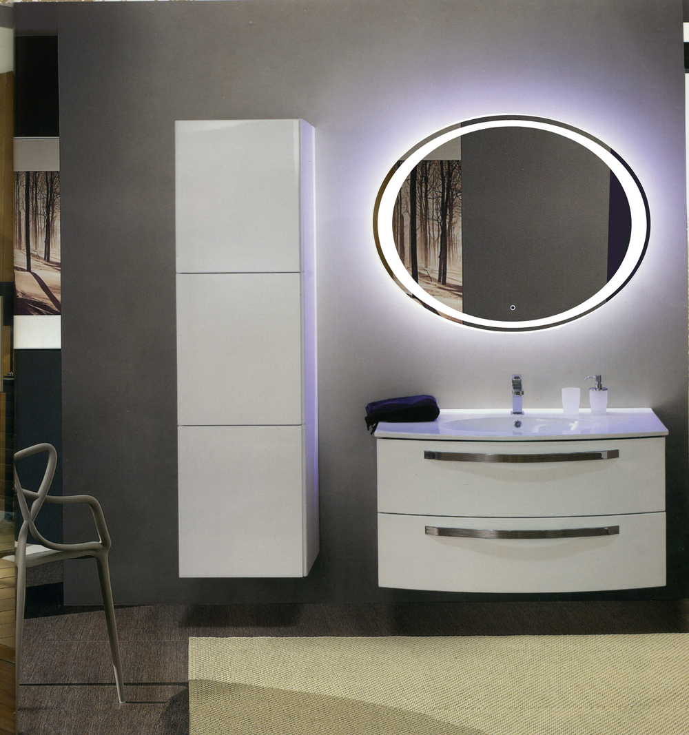 Зеркало с подсветкой ART&MAX Pescara AM-Pes-900-700-DS-F