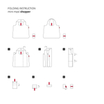 Сумка mini maxi shopper red