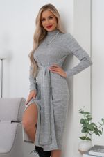 Платье Карина (серый) Р11-1107/2 Nikol (Акция)