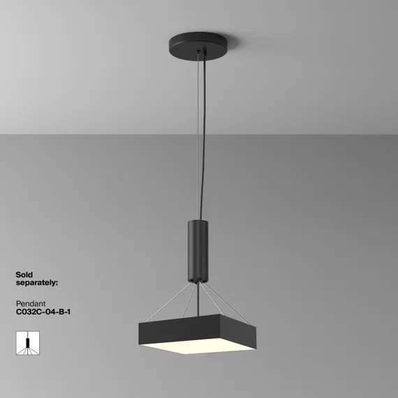 Потолочный светильник Zon C032CL-36W3K-SQ-B Maytoni