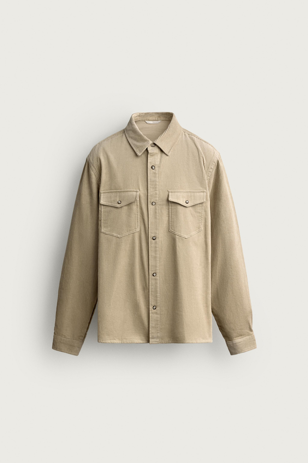ВЕЛЬВЕТОВАЯ КУРТКА-РУБАШКА RELAXED FIT — ZARA