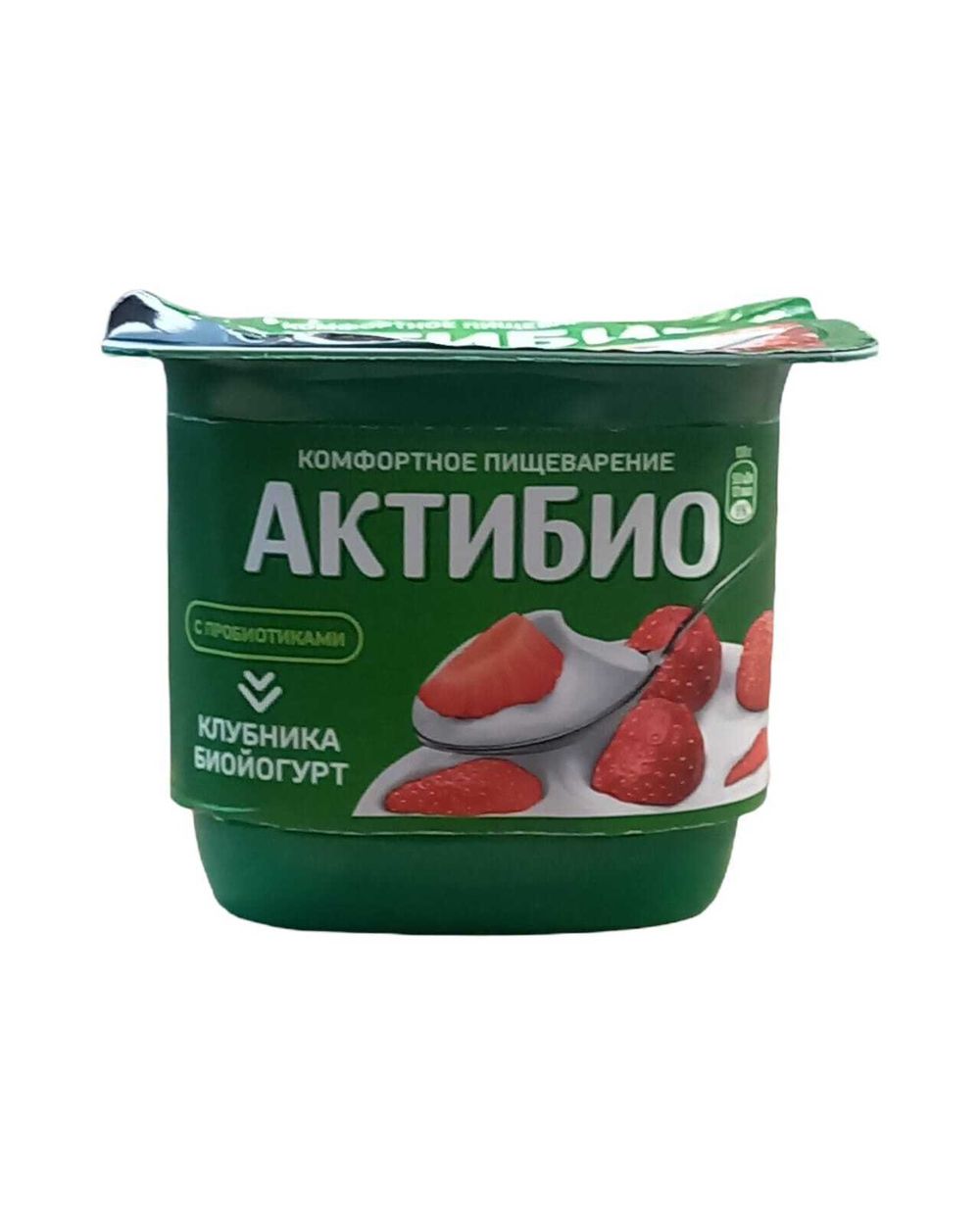 Йогурт АктиБио йог 130 гр Киви-Мюсли