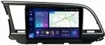 Магнитола для Hyundai Elantra 6 2016-2018 (штатная КЗВ, рамка тип 1) - Teyes CC3-2K монитор 9.5" 2K QLED на Android 10, Быстрая, CarPlay, 4G SIM-слот