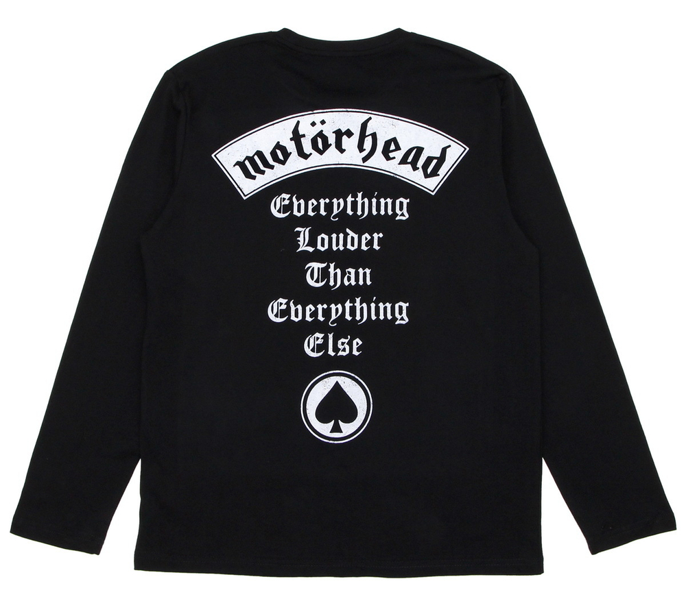 Футболка длинный рукав Motorhead Everything Louder (659)