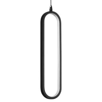 Подвесной светильник 9W 3000K 749007 черный Saturno Lightstar