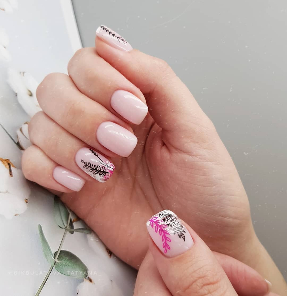 Swanky Stamping Лак для стемпинга S05 розовый,