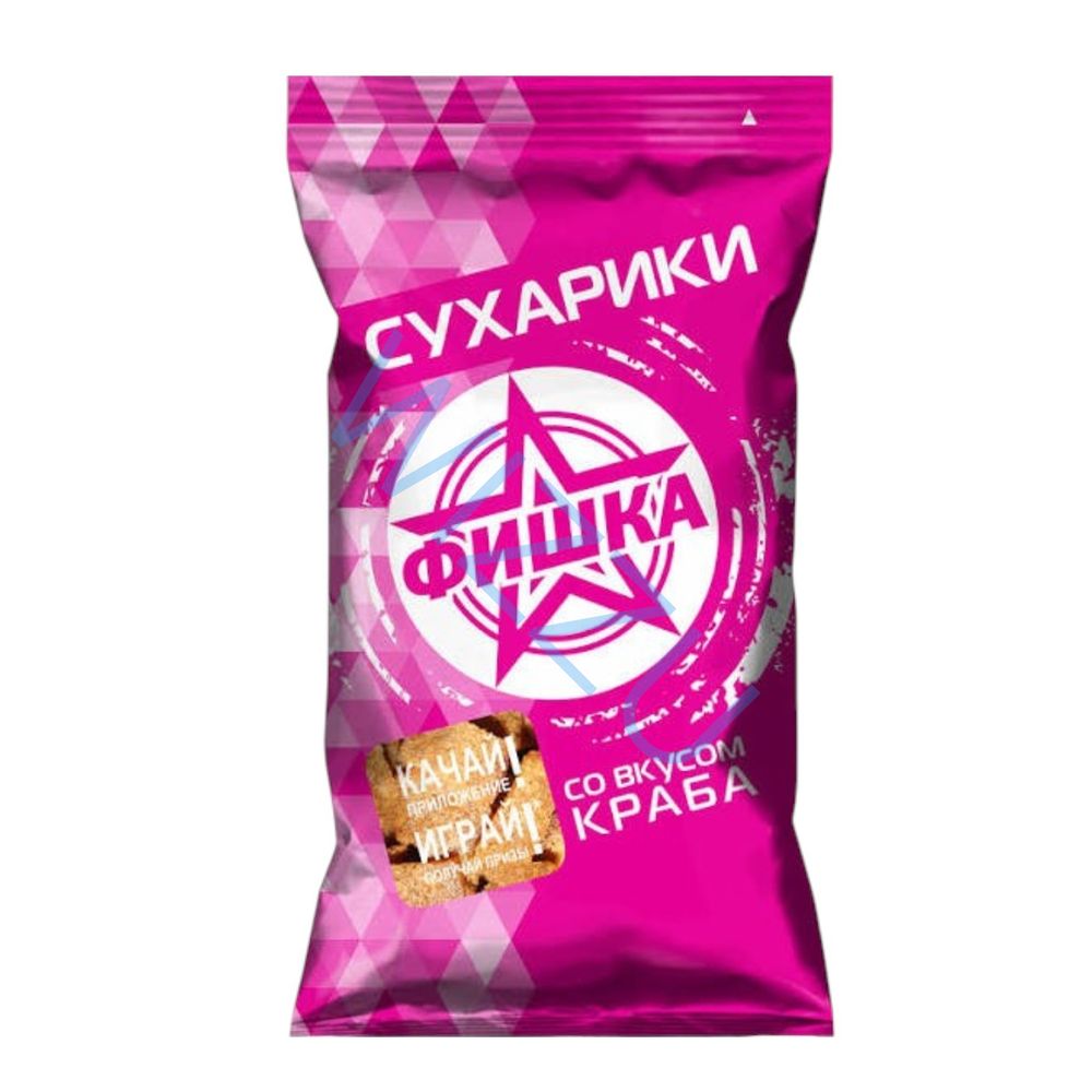 Гренки ФИШКА Камчатский Краб 40гр