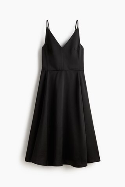 Платье на бретелях с V-образным вырезом - H&M