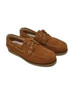 Кожаные мокасины th boat shoe core suede Tommy Hilfiger - коричневый(FM0FM04505)