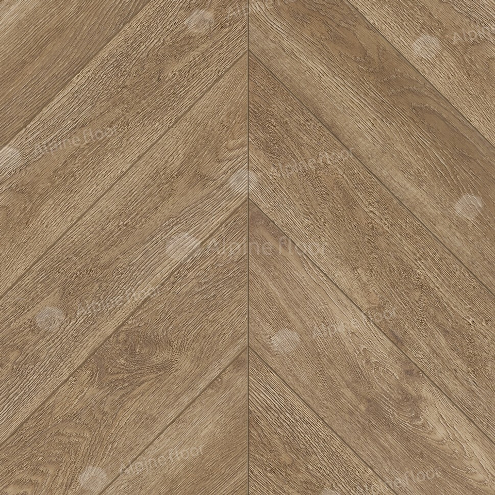 SPC ламинат Alpine Floor Chevron Макадамия 18-5