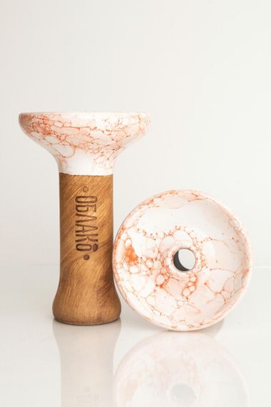 Oblako STD - White-Red Marble