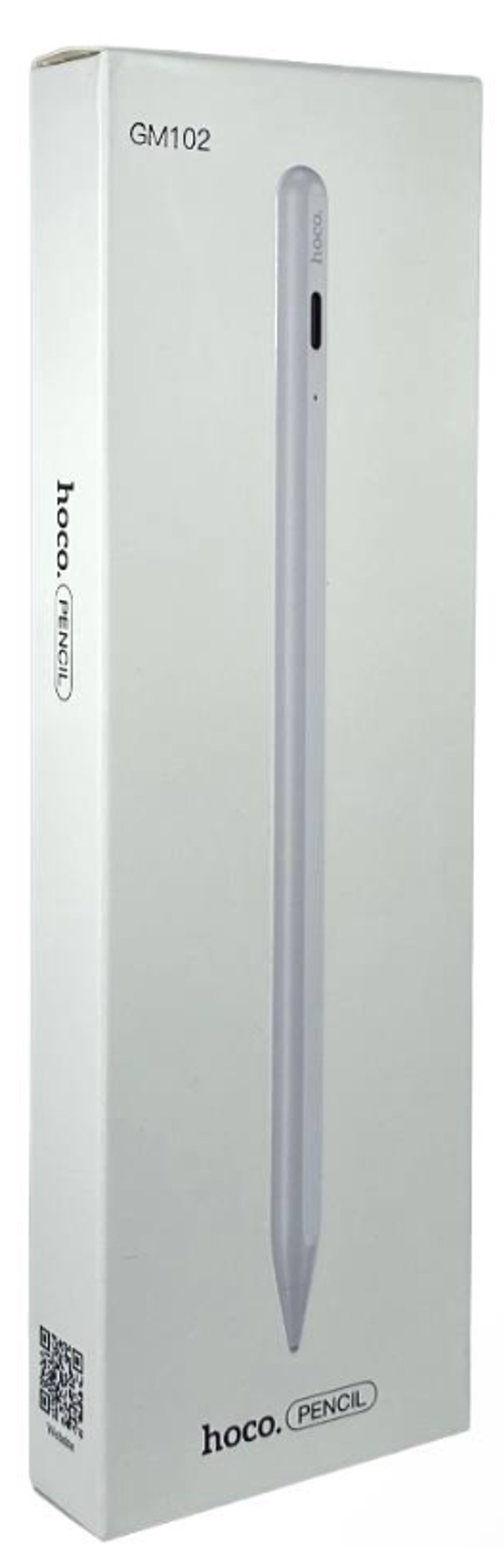 Стилус hoco GM102 Smooth series active anti-mistake touch capacitive pen for iPAD белый