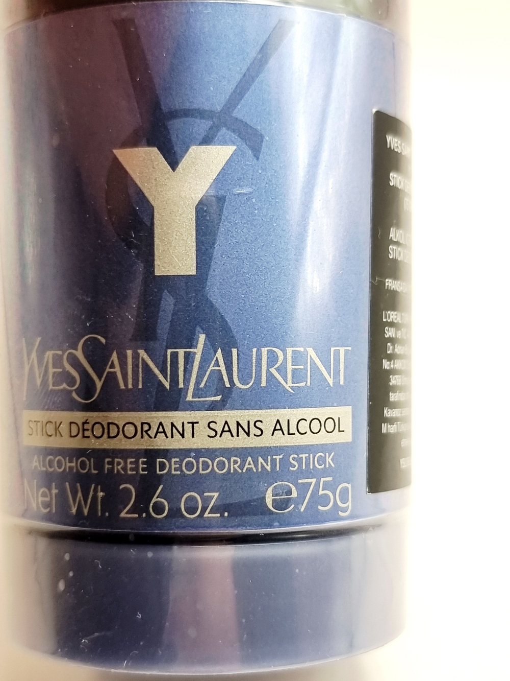 Yves Saint Laurent Дезодорант-cтик парфюмированный "Y", без спирта 75 г (Франция)