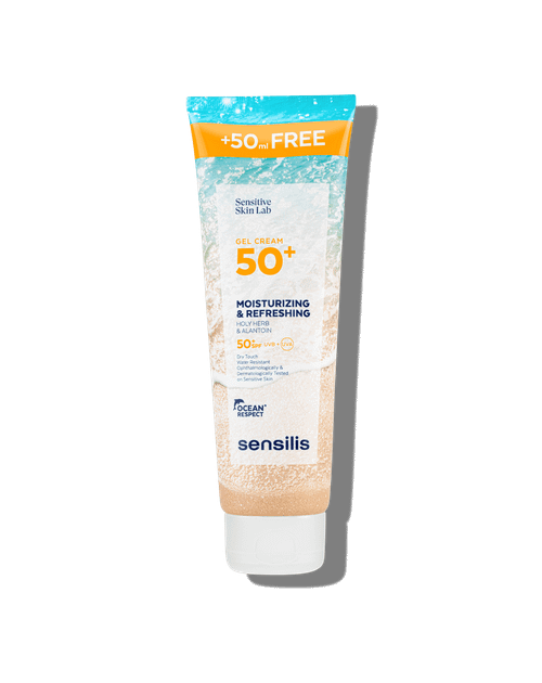 Sensilis Gel Cream 50+ | Солнцезащитный гель-крем для тела SPF50+, 250 мл