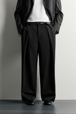 БРЮКИ RELAXED FIT СО СКЛАДКАМИ — ZARA · 6861/616