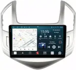 Магнитола для Chevrolet Cruze 2012-2015 (серебро/черный) - RedPower 048 Android 10, Быстрая, QLED+2K, CarPlay, SIM-слот