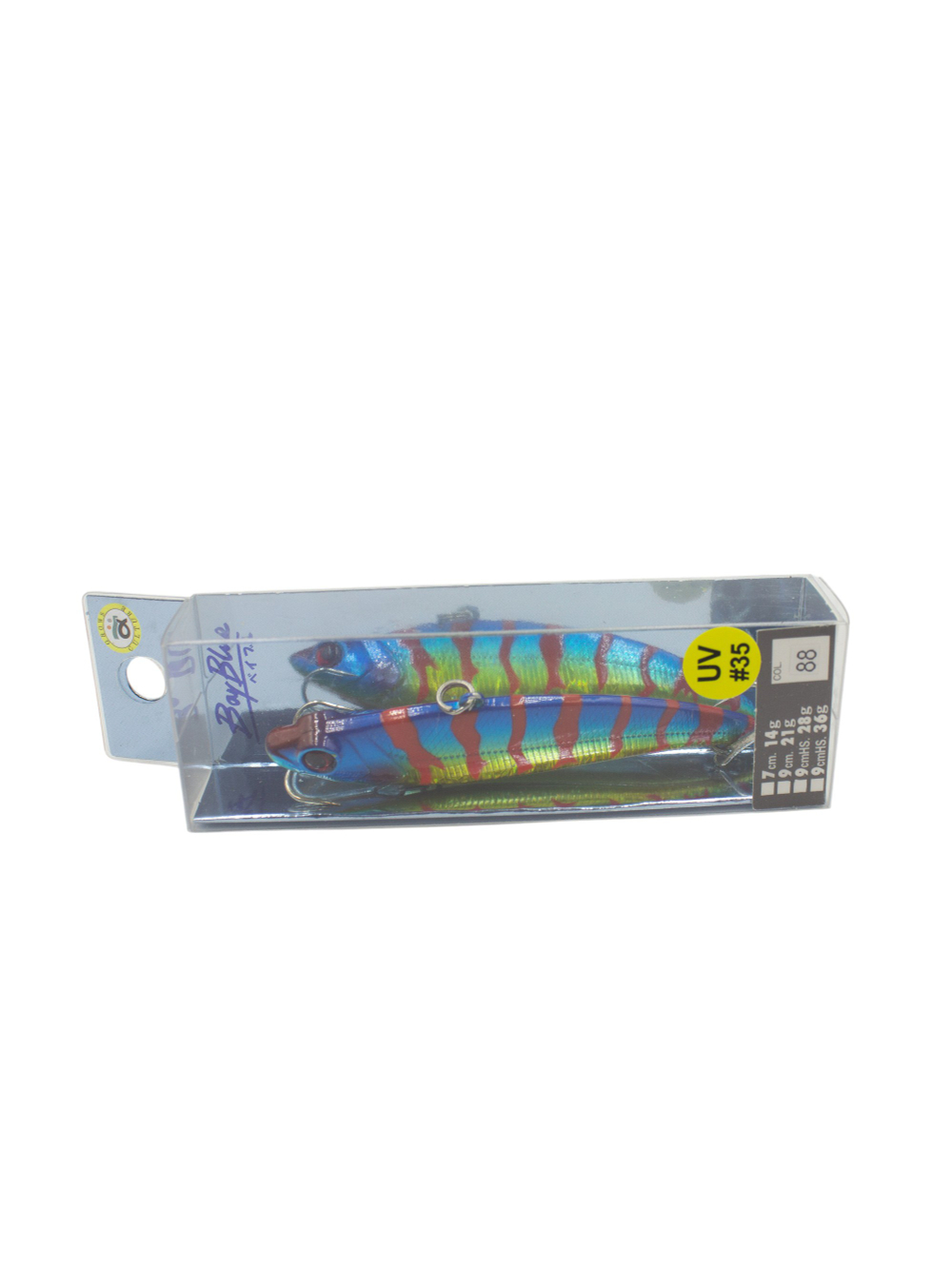 Раттлин Grows Culture Bay Blue 90 / 90мм, 21 г, цвет UV#35 на щуку, окуня, судака