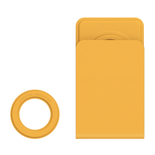 Магнитная подставка оранжевого цвета (Leather Orange) от Nillkin, серия SnapBase Magnetic Stand