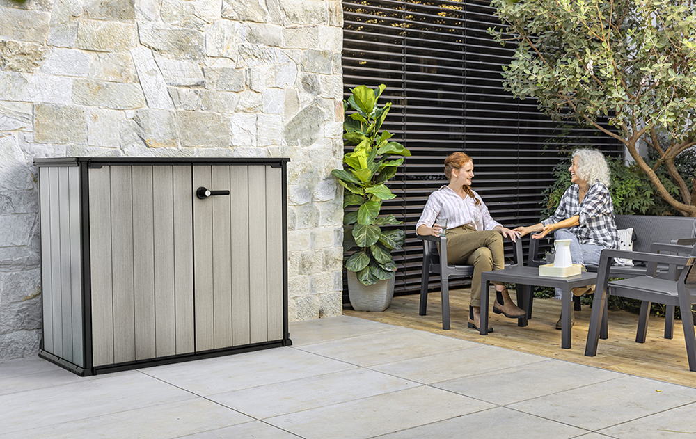 Уличный шкаф пластиковый Keter Patio Store 1000 л