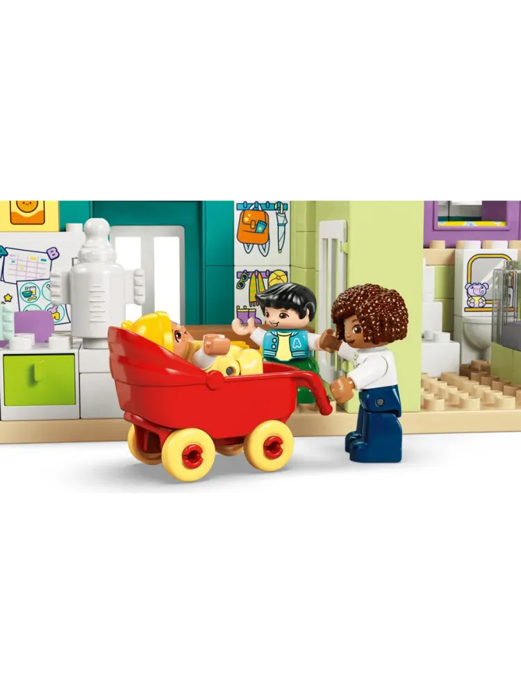 Конструктор DUPLO 10470 Дом «Современная семья» 3в1