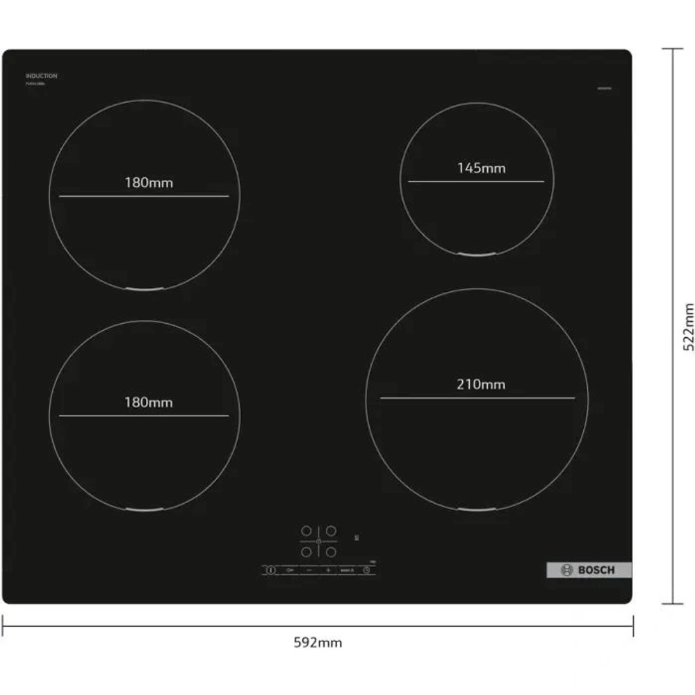 Индукционная варочная панель Bosch PUE611BB5E