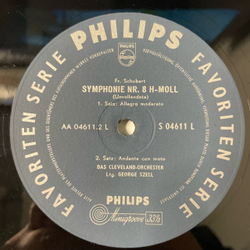 Винтажная виниловая пластинка LP Beethoven Бетховен, Schubert Шуберт, Symphonie Nr. 5 / Symphonie Nr. 8 Unvollendete (Германия 1972)