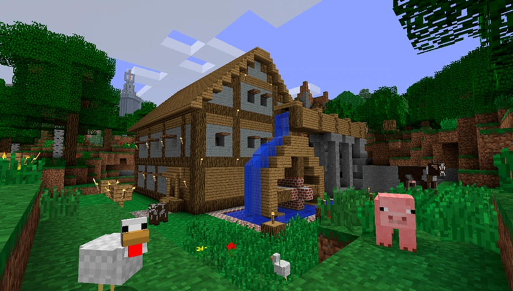 Minecraft + 3500 жетонов (диск для PS5, полностью на русском языке)