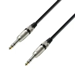 Adam Hall K3 BVV 0090 - кабель аудио TRS (jack) stereo 6.3 mm - TRS (jack) stereo 6.3 mm, 0.22 мм2,
