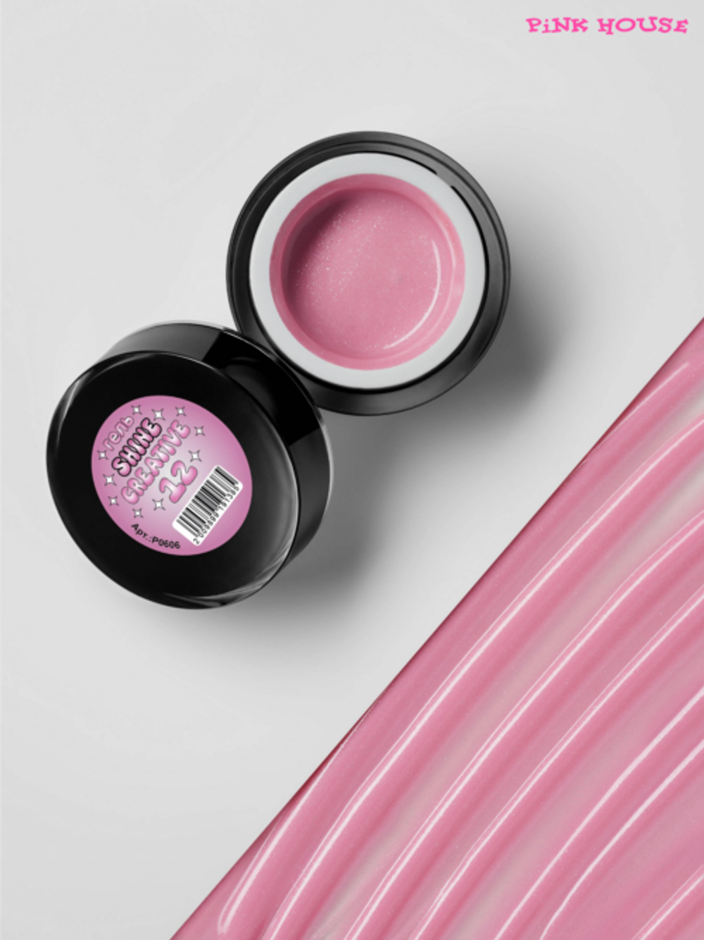Гель SHINE CREATIVE 12 Pink House 15гр