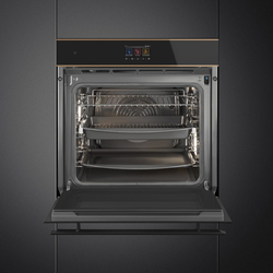 Электрический духовой шкаф Smeg SOP6604S2PNR