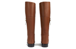 GUCCI Leather Knee high Boots Women"s Brown
