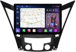 Магнитола для Hyundai Sonata 6 YF 2010-2013 (штатный усилитель) - FarCar BX877 монитор 13" 2K QLED на Android 13, Быстрая, CarPlay, 4G SIM-слот