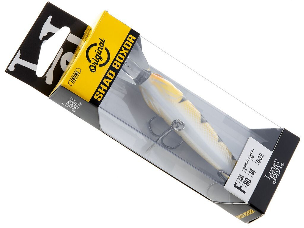 Воблер плавающий LJ ORIGINAL SHAD-XDR F 08.00/005
