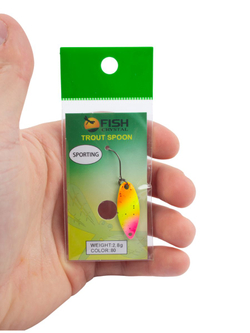 Блесна Fish Crystal SPORTING 30 мм 2.8 г на форель цвет 80