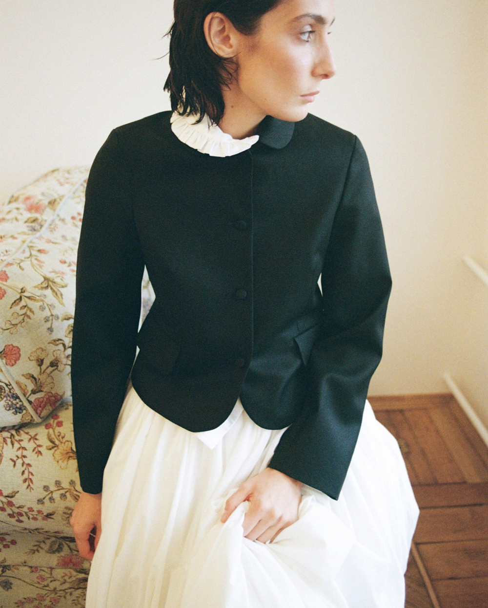 Esha jacket in black