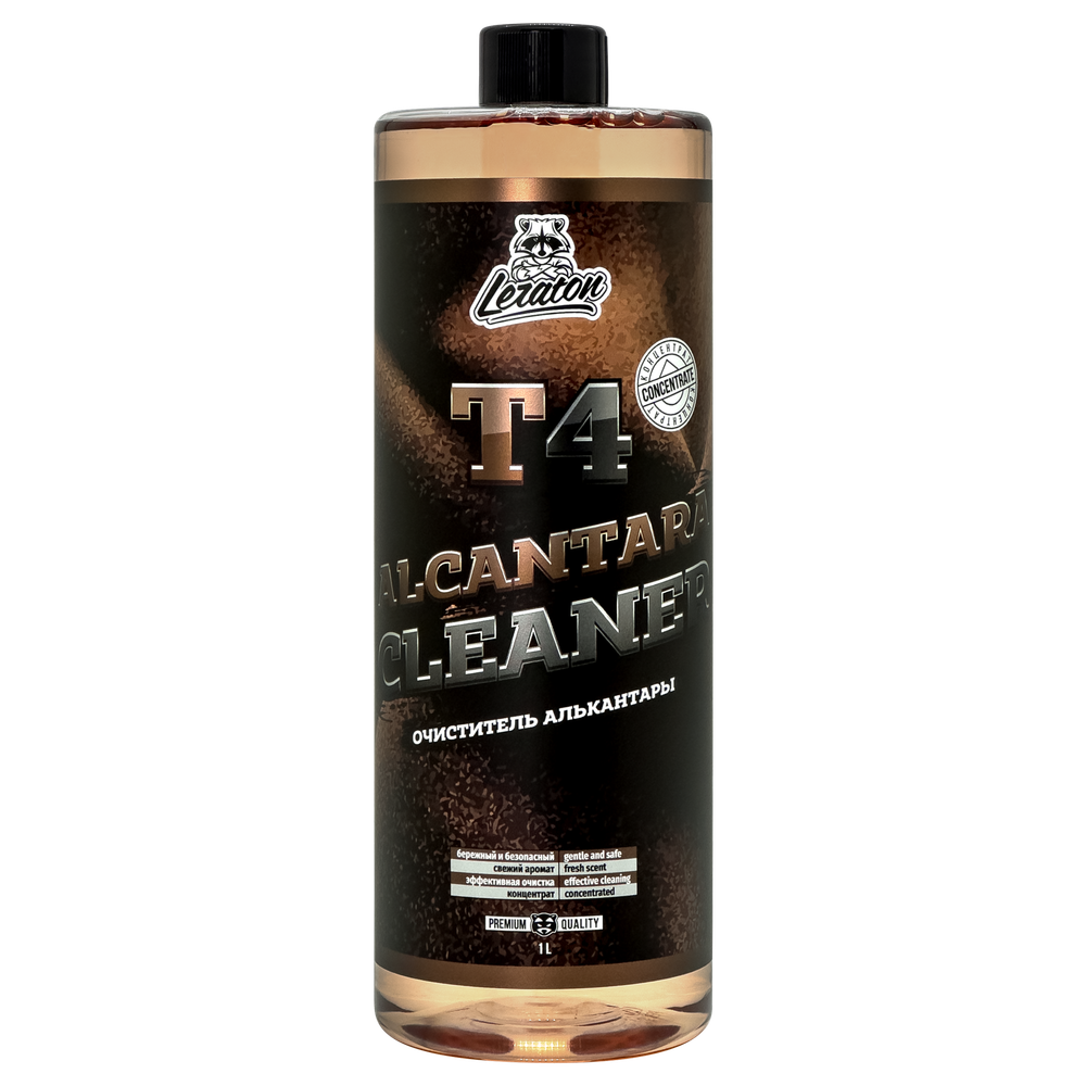 LERATON T4 Очиститель алькантары (концентрат) 1л