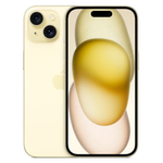 Смартфон Apple iPhone 15 256GB, Yellow (Желтый)