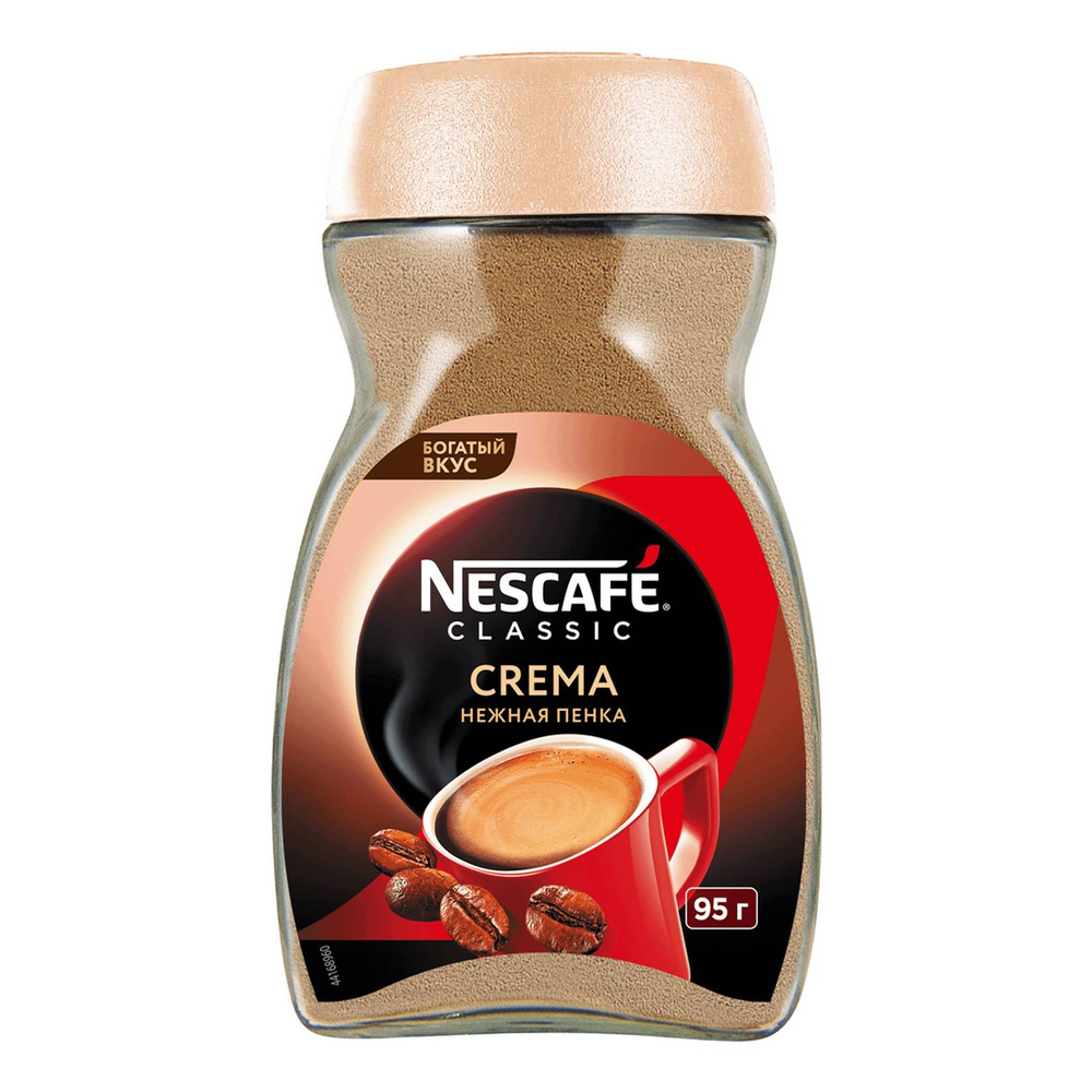 НЕСКАФЕ КЛАССИК Крема Стекло 95г