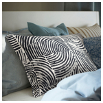 Наволочка IKEA FRODD (ФРЕДД), Черный, 50х80 см