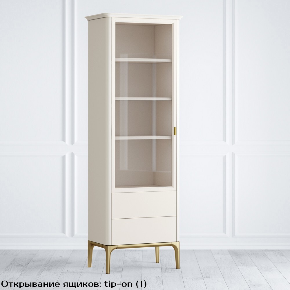 Шкаф книжный малый 2 ящика L Pr029LC