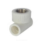 Тройник PP-R комбинированный белый Дн 20х3/4" ВР ZFPCL